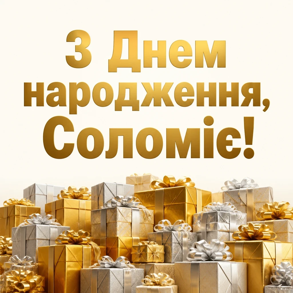 з днем народження соломія картинки