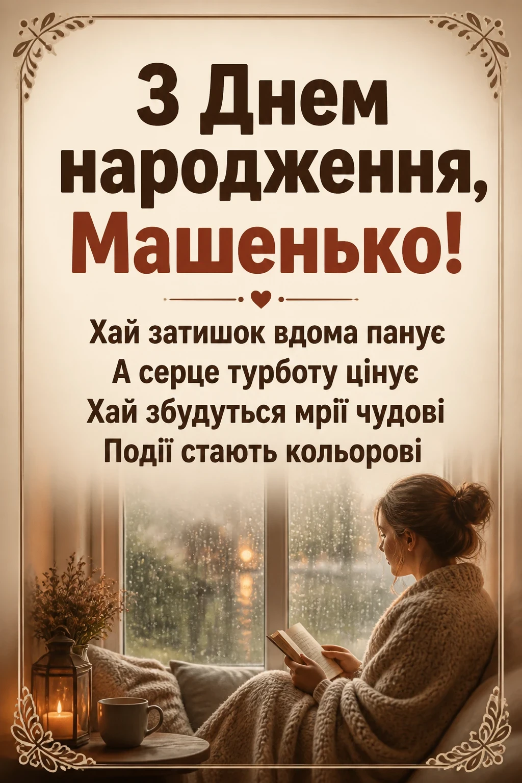 машенька з днем народження маша українською