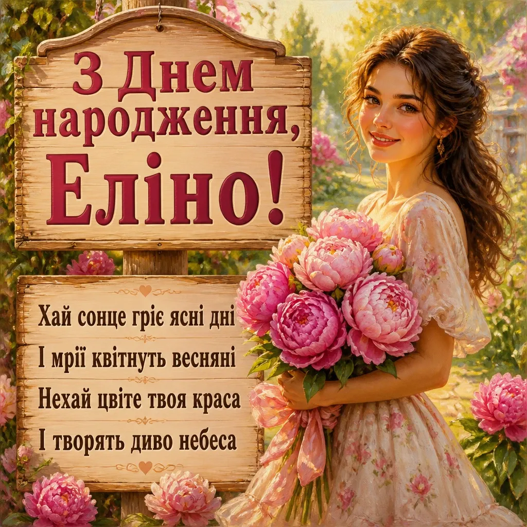 еліна з днем народження еліна з днем народження