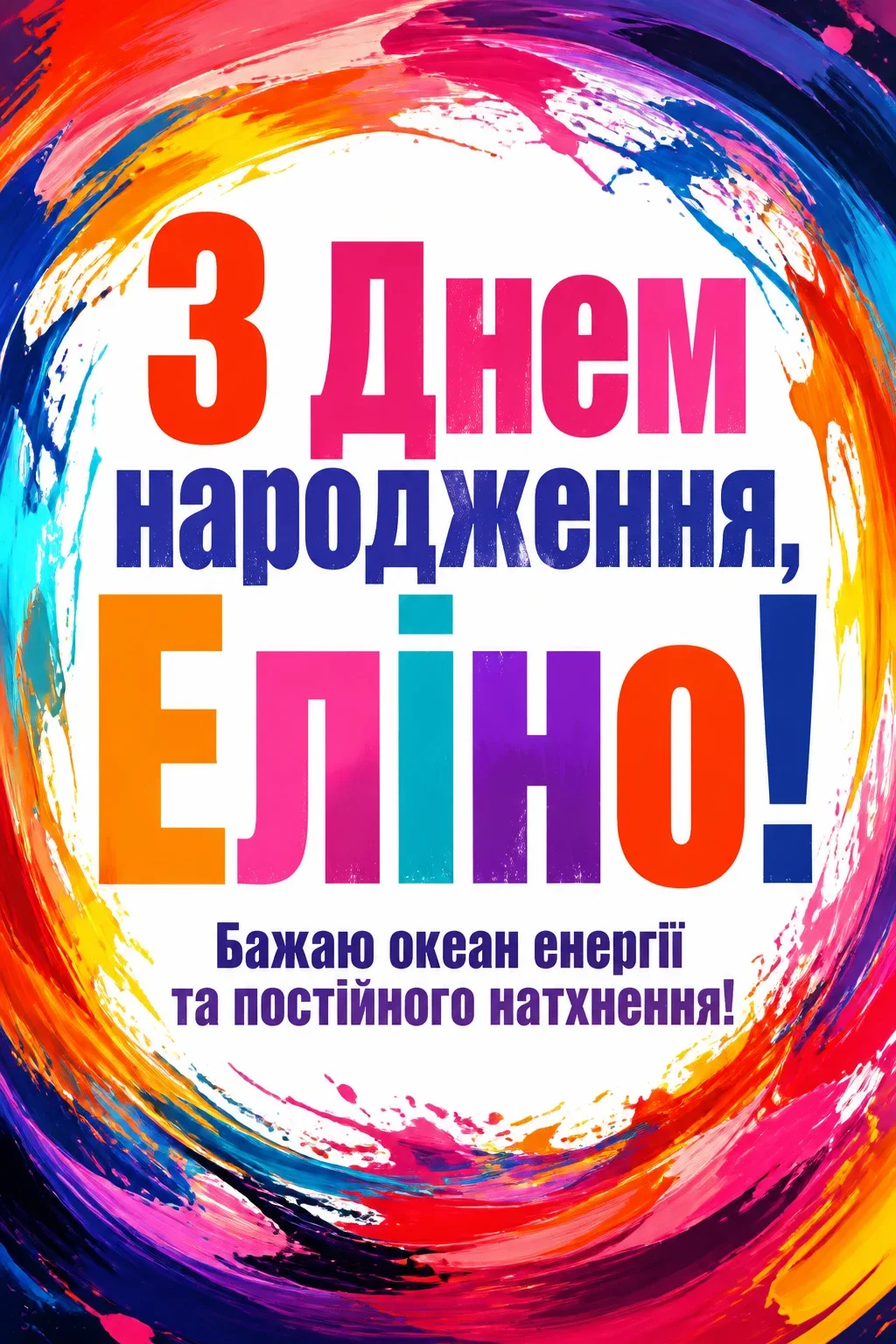 еліна з днем народження еліна з днем народження