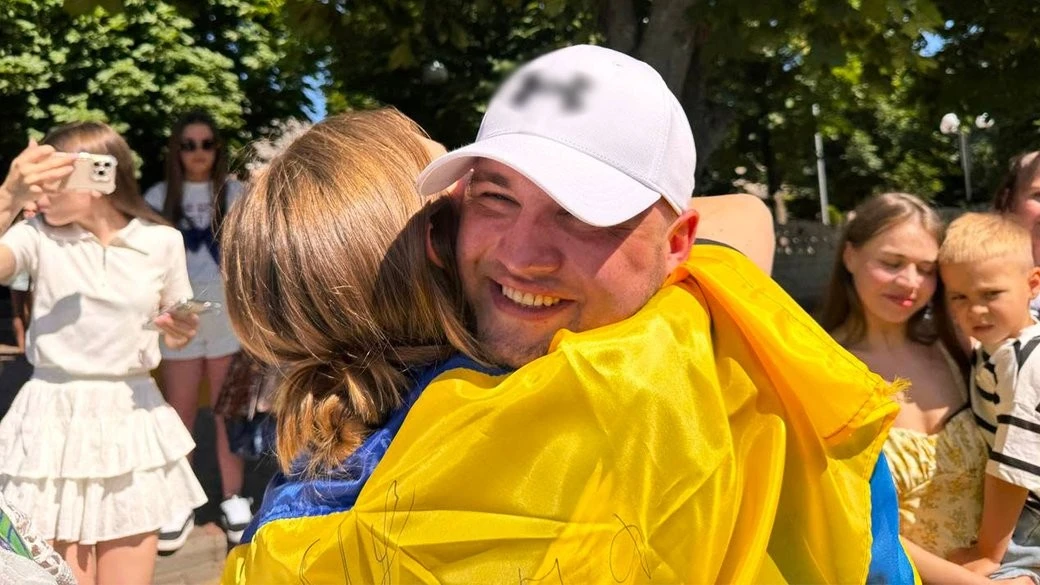 Андрій Михайлишин повернувся додому після чотирьох років російського полону