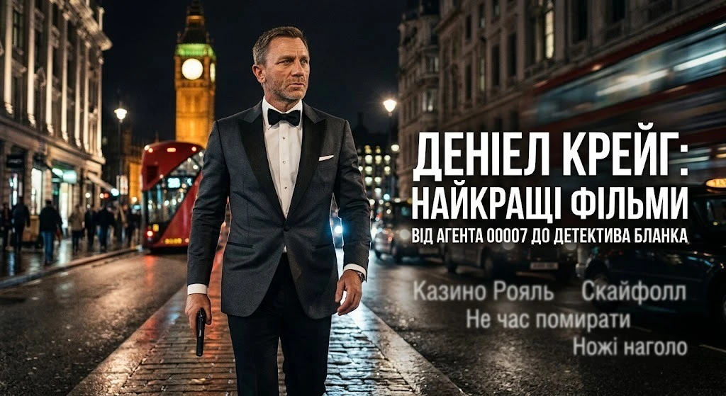 Фільми з Деніелом Крейгом: повний огляд