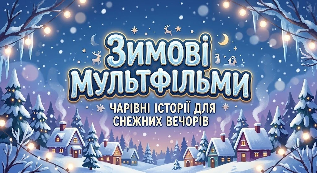 Топ зимових мультфільмів на будь-який вік