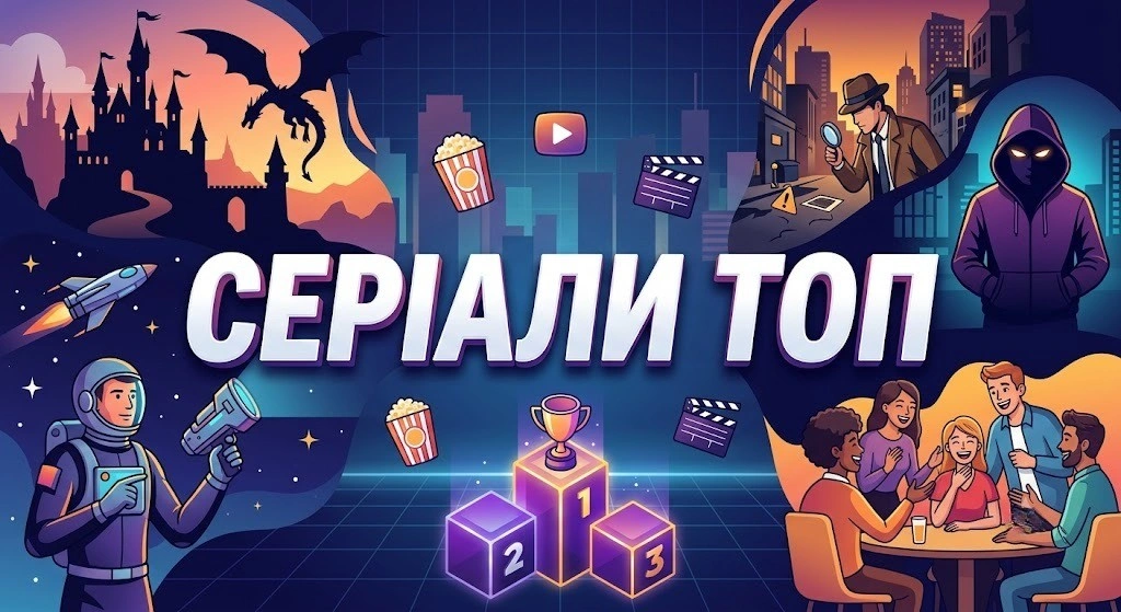 Найкращі серіали Netflix: від детективів до корейської драми.