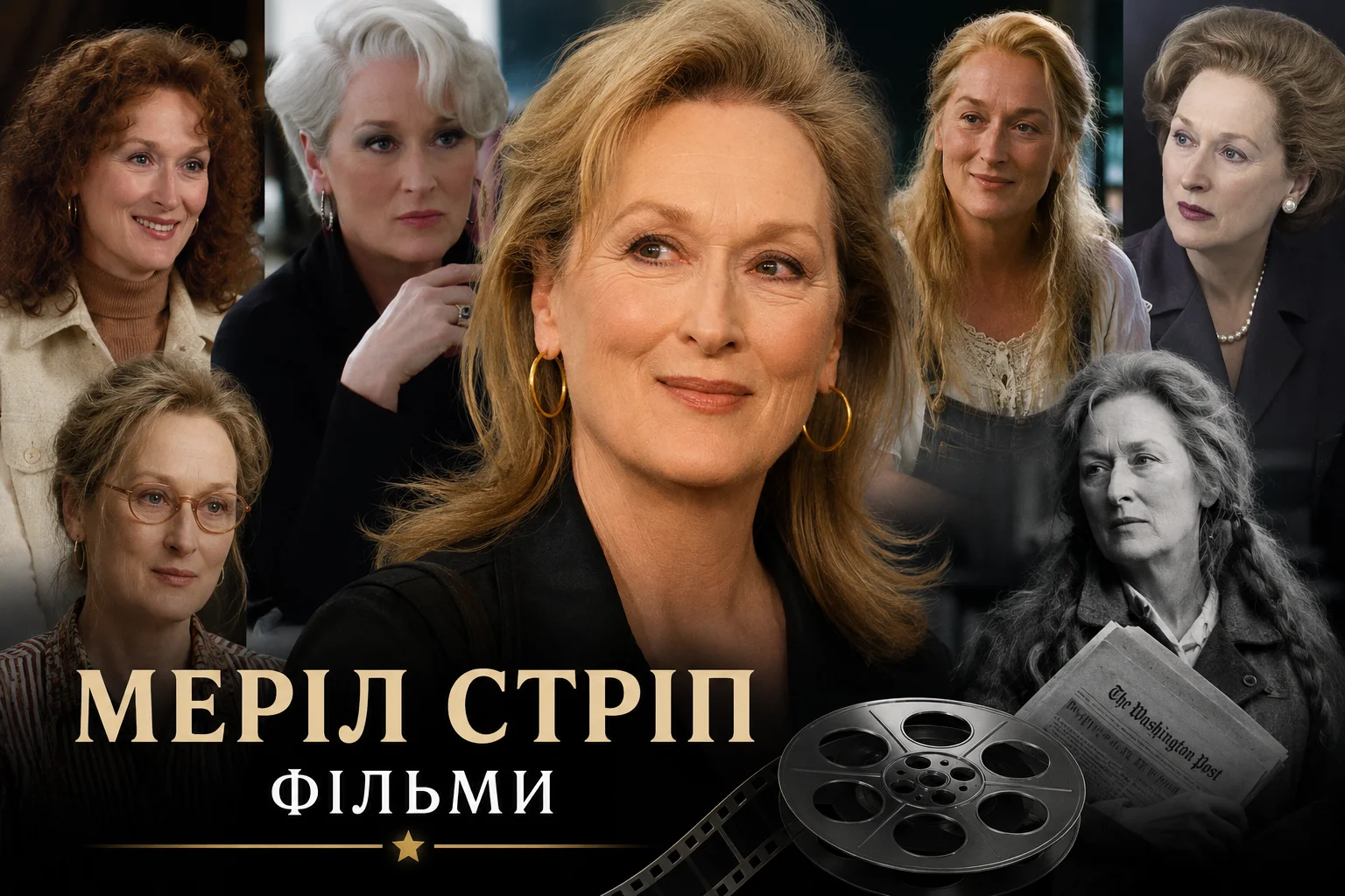 Фільми Меріл Стріп на будь-який настрій