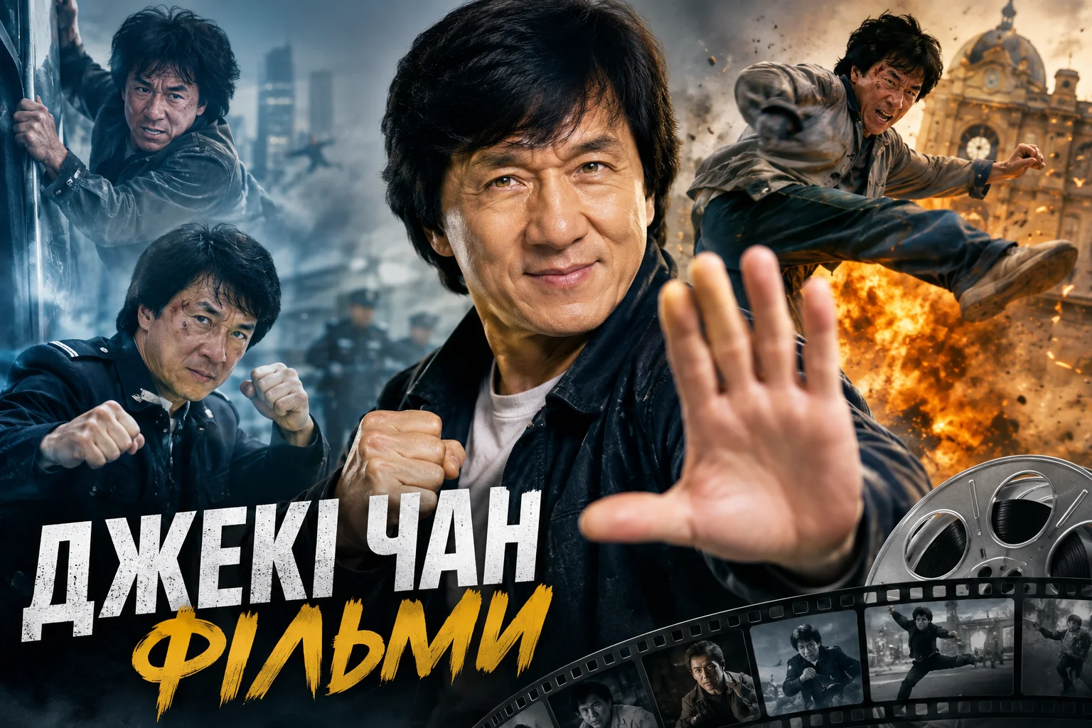 Найкращі фільми й серіали з Джекі Чаном